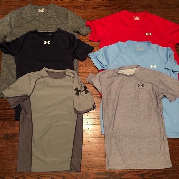 Under Armour Other - Lot (6) Under Armour Athletic Performance Shirts